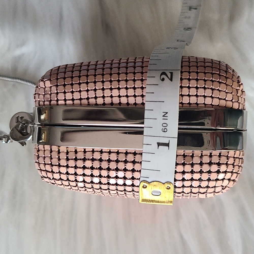 Diane Von Furstenberg DVF - Small Chain Mail Crossbody Clutch - Picture 7 of 13